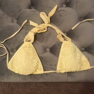 Target yellow bikini top - Size Small